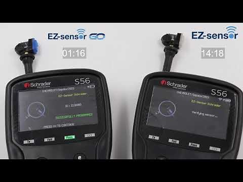 Programming speed comparison EZ-sensor GO VS EZ-sensor.