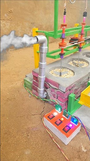 DIY Mini Rice Murmura/Muri Making Machine #shorts #youtubeshorts