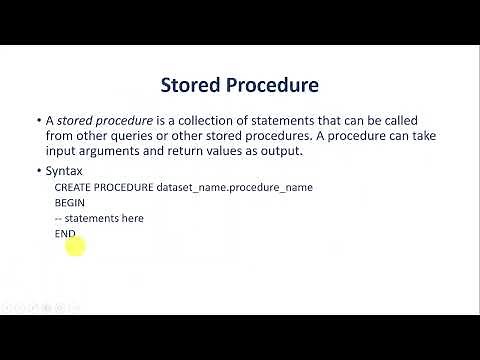 5. Introduction to Routines in BigQuery | Stored Procedure ,User Defined Functions & Table Functions