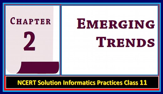 NCERT Solutions Emerging Trends Chapter 2 Class 11 IP - TutorialAICSIP