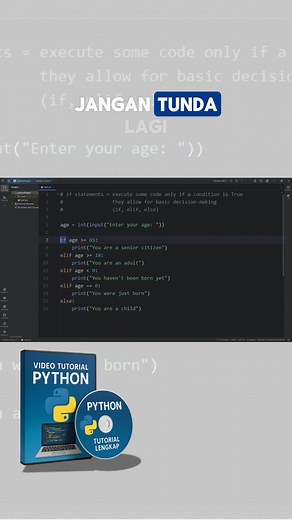 ❌ Bos minta grafik “sekarang”?  Bisa kilat!  Video Tutorial Lengkap Belajar Python ✅ pandas → ringkas → plotly ✅ Dashboard mini interaktif ✅ Export PDF sekali klik  Data → keputusan lebih cepat! ️ | Visi Digital | Facebook