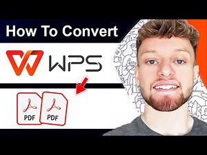 How To Convert WPS Office To PDF (Step By Step)