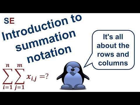Introduction to Summation Notation | StatsExamples