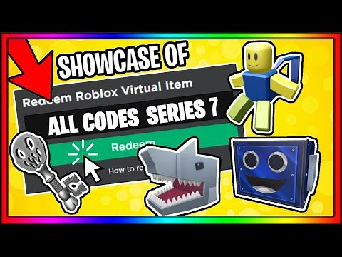 ALL ROBLOX TOY CODE ITEMS! (SERIES 7 SHOWCASE)