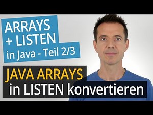 Java Arrays in Listen umwandeln - Verschiedene Methoden Schritt-für-Schritt erklärt