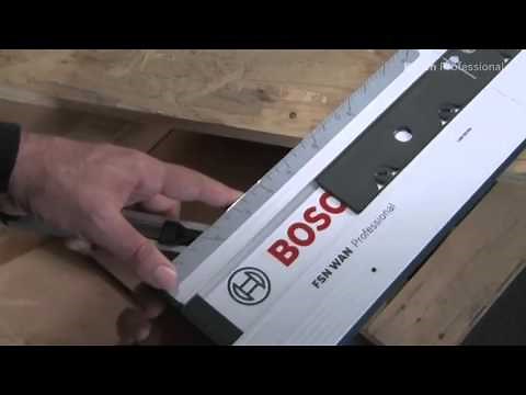 Bosch FSN 1100 Professional Guiderail System & Accessories