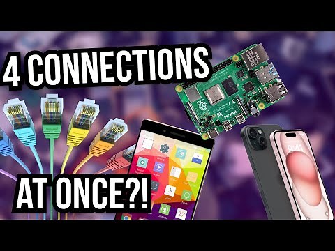How to Combine 4+ Connections at Once on Raspberry Pi