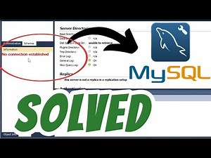 No connection established Mysql Workbench SOLVED in Windows