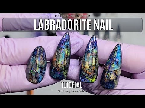 Labradorite Nail Tutorial! With Extended Footage at End