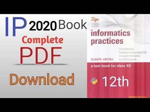 Class 12 IP BOOK Complete Pdf | 2021 Edition | Sumita Arora mam |