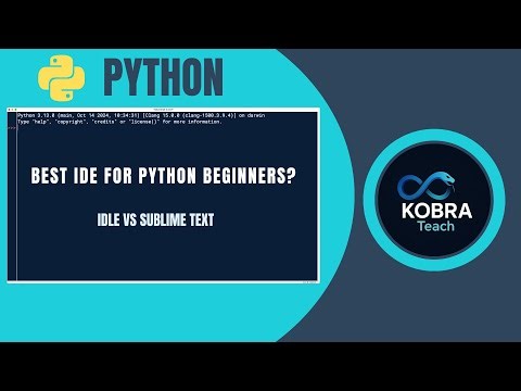 Learn Python IDEs: IDLE & Sublime Text | Write & Run Your First Python Program Easily