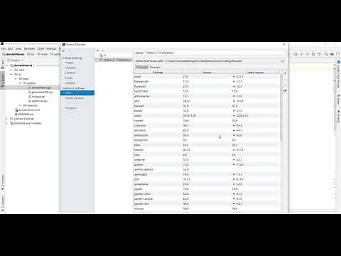 Install Python Packages on IntelliJ IDE
