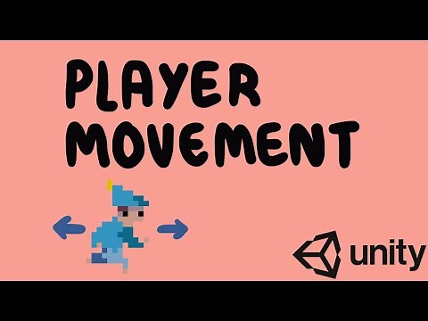 #1 2D CHARACTER MOVEMENT - UNITY EASY TUTORIAL