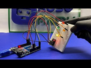 Tilt Motion Detector with Arduino & MPU6050 | Control LEDs by Tilting!