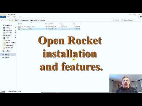Open Rocket tutorial #1 - install and features.