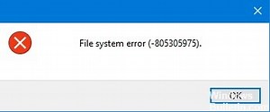 How to Repair File System Error (-805305975) in Windows PC - Windows Bulletin