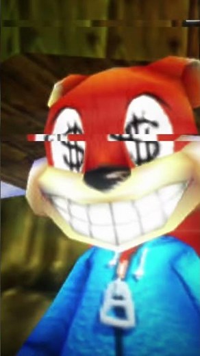 Conker the squirrel is the goat￼