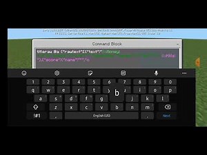 how to display scoreboards on actionbar tutorial. MCPE