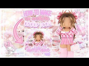 how to make an AESTHETIC ROBLOX GROUP ICON | iimelodyxh