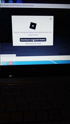 how to play Roblox on laptop (hp window 7 only)