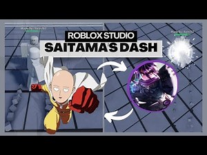 Saitama's Dash Giveaway! [Roblox Studio] 👊👨‍🦲