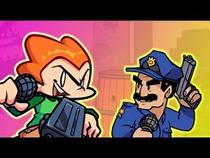 Pico's Guns be Blazin' (with lyrics) - FREAKY FRIDAY NIGHT (Funkin Cartoon) Episode #2