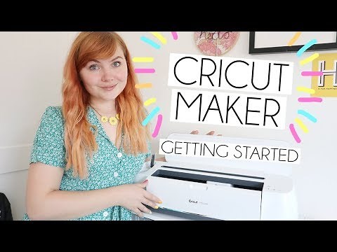 Getting Started With The Cricut Maker For Beginners | Unboxing, Setup & EASY Badge Tutorial