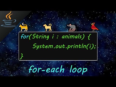 java for-each loop 🔃