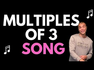 Multiples of 3 song. Teach and learn the 3 times table.