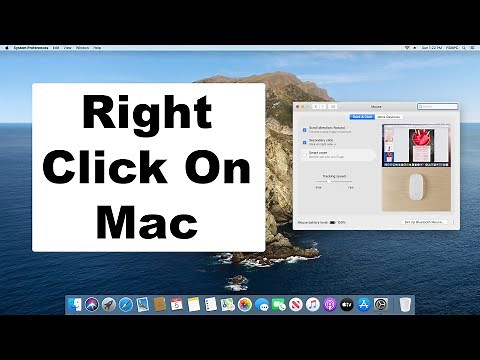 How To Right Click On A Mac | Both On An Apple Track Pad Or Apple Mouse