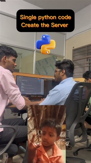 Hem Nath on Instagram: "Turn Any Folder into a Web Server using ONE Python Command! Share your PC files to your phone instantly on the same Wi-Fi 😱 Super easy trick ↓ Just 1 Python command → your folder becomes a web server! Access your PC files on your mobile browser instantly. Perfect for coders, students & beginners 💻📱 python -m http.server 8000 -bind 0.0.0.0 #pythontricks #webserver #codingtips #cybersecurity #ethicalhacking #techreels #programmingreels #pythonlearning #developerlife #wif