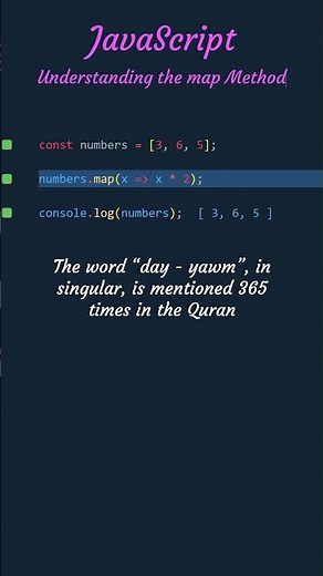 JavaScript - Understanding the map Method