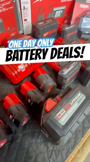 Milwaukee Battery Deals You Don't Want to Miss!
