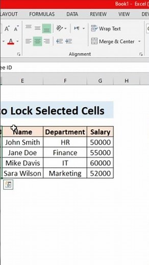 How to Lock Selected Cells in Excel (Easy Step-by-Step)