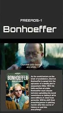 Bonhoeffer new Hollywood movies trailers