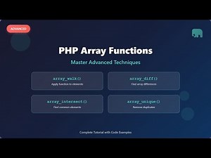PHP Array Functions: Advanced Techniques for Data Manipulation