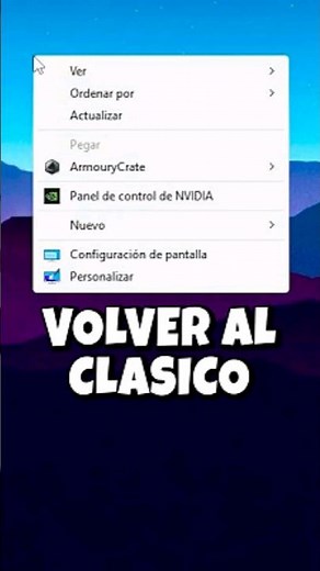 Return to the classic Windows context menu