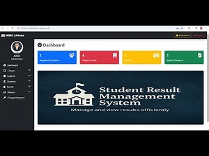 Student Result Management System Project using Python Django Sqlite