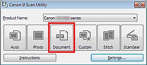 Canon Knowledge Base - Scan Documents With IJ Scan Utility - PIXMA MG3222, MG3520, ...