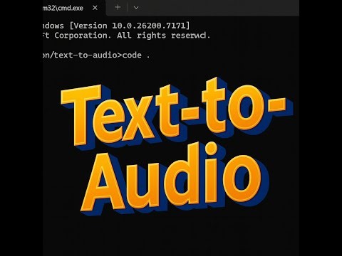 Python Text-to-Audio Web App | Flask + gTTS | Convert Text to Speech