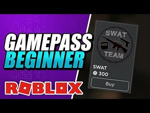 How To Make GAMEPASSES In Roblox