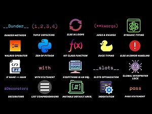 Every Python Concept Explained in 12 Minutes