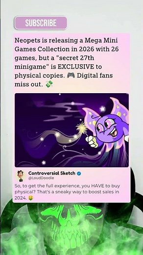 Neopets Returns with a Catch: Physical Copies Get Exclusive Content