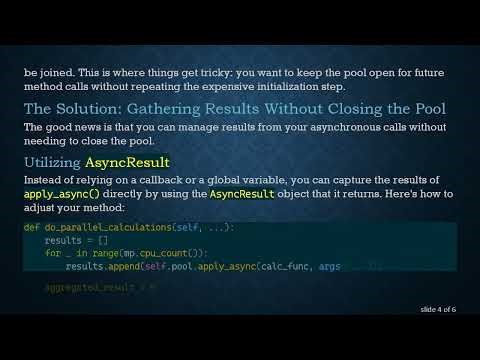 Understanding the ValueError When Using join() in Python's Multiprocessing Pool