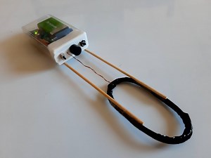 Minimal metal detector made with an Arduino and a coil of wire | Arduino Blog