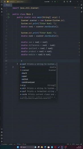 Basic Calculator - Java | programming