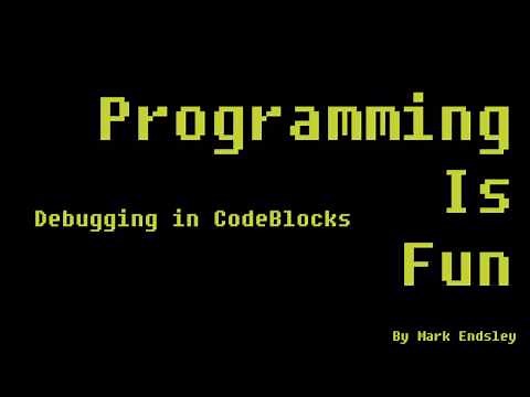 How to Use The Debugger in CodeBlocks.