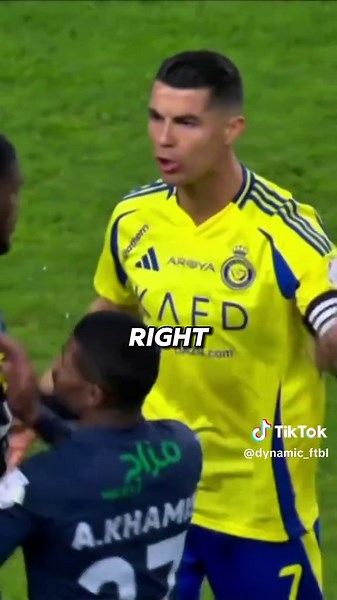 #why Ronaldo attacked this player on the pitch#700k