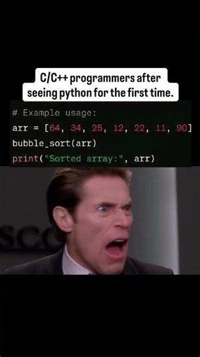Python programming memes😂#shorts