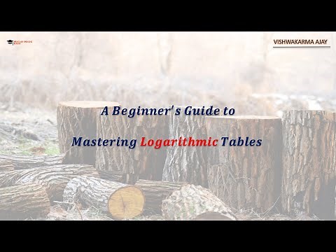 How to Use Log Table | Logarithm Made Easy